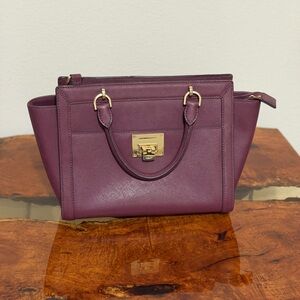 Michael Kors Plum Satchel